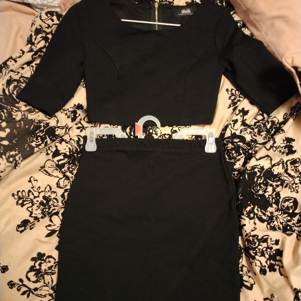 Lulu's xs two piece skirt set